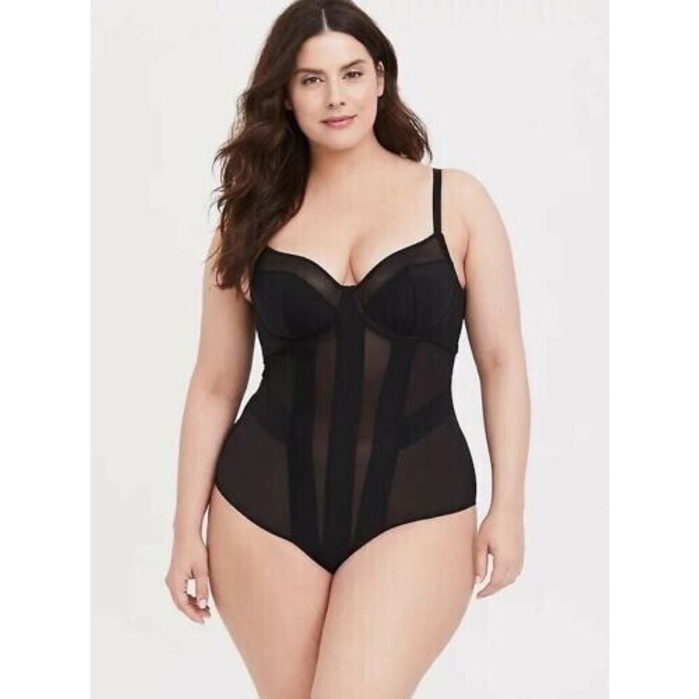 NWT Torrid Black Body Suit Size 3